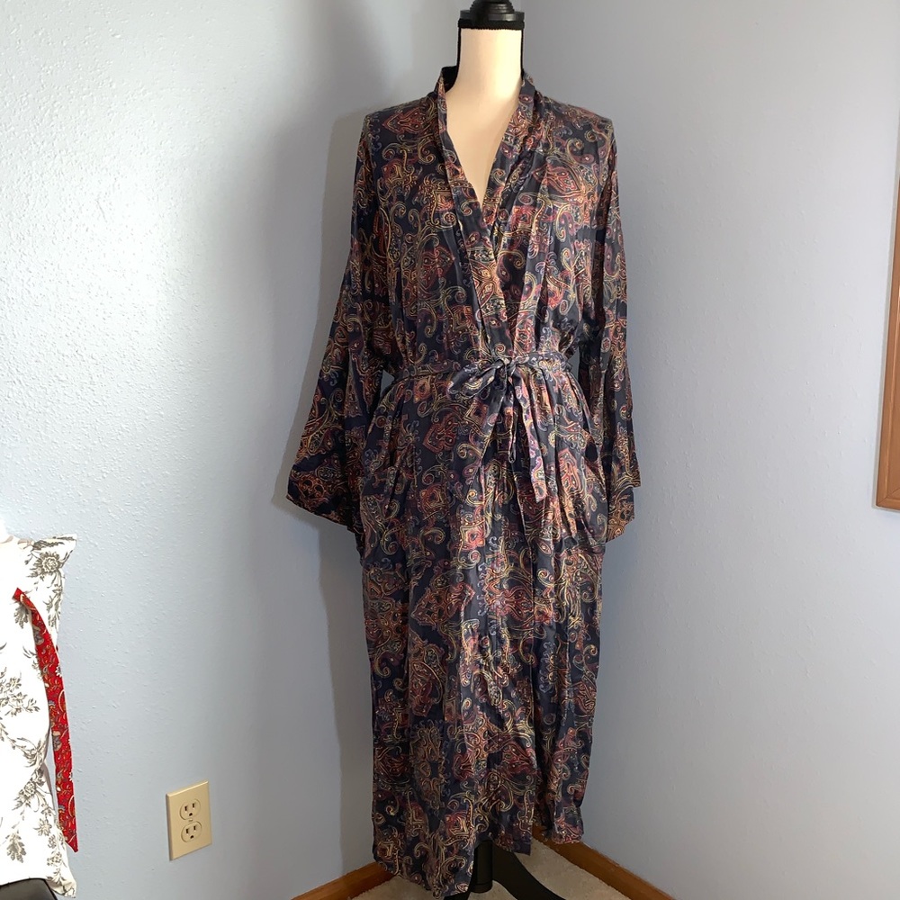 Vintage silk Dior robe